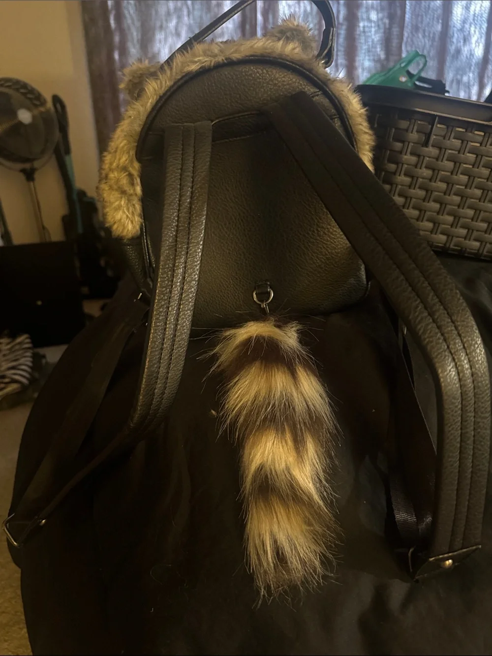 Loungefly raccoon themed